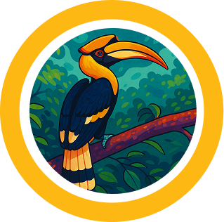 Hornbill illustration